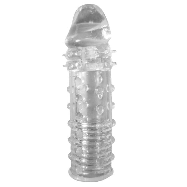 Super Sleeve 1 Penis Extender - Clear -  [SHOP KNOCKFIRST]