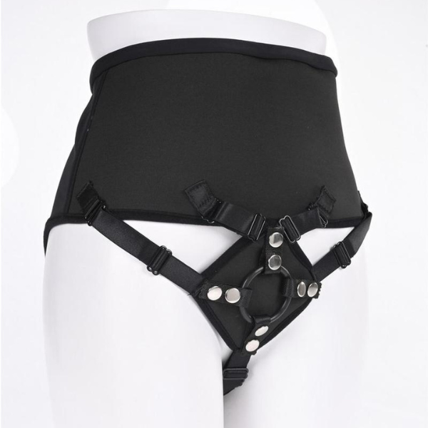 High Waisted Corset Strap-On